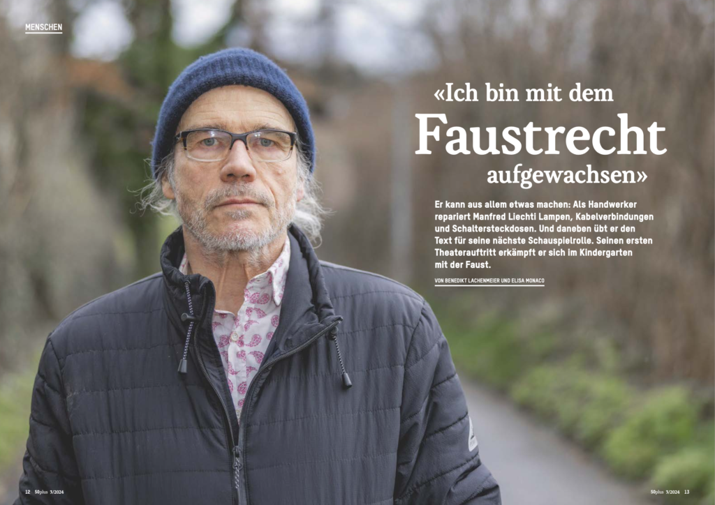 Manfred Liechti im Porträt